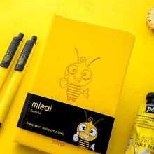 Планировщик мини карманный дневник кожаный GTD Agenda A7 планировщик дневник Еженедельный ежемесячный дорожный блокнот,1-,12 D40