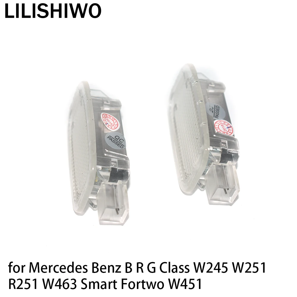 

LILISHIWO Courtesy ​Footwell Door Luggage Trunk Light Lamp for Mercedes Benz B R G Class W245 W251 R251 W463 Smart Fortwo W451