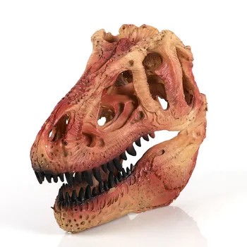 

Simulation Skull 1:1 Resin Crafts Indoor Decoration Teaching Research Resin Skull Tyrannosaurus Rex Skeleton Skull Head