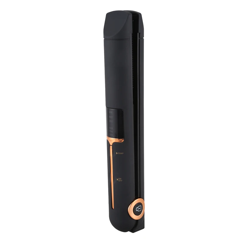 

Mini Universal Voltage Wireless Rechargeabl HAIR Straightener Hair Iron with Lock System Great for Travel Cordless