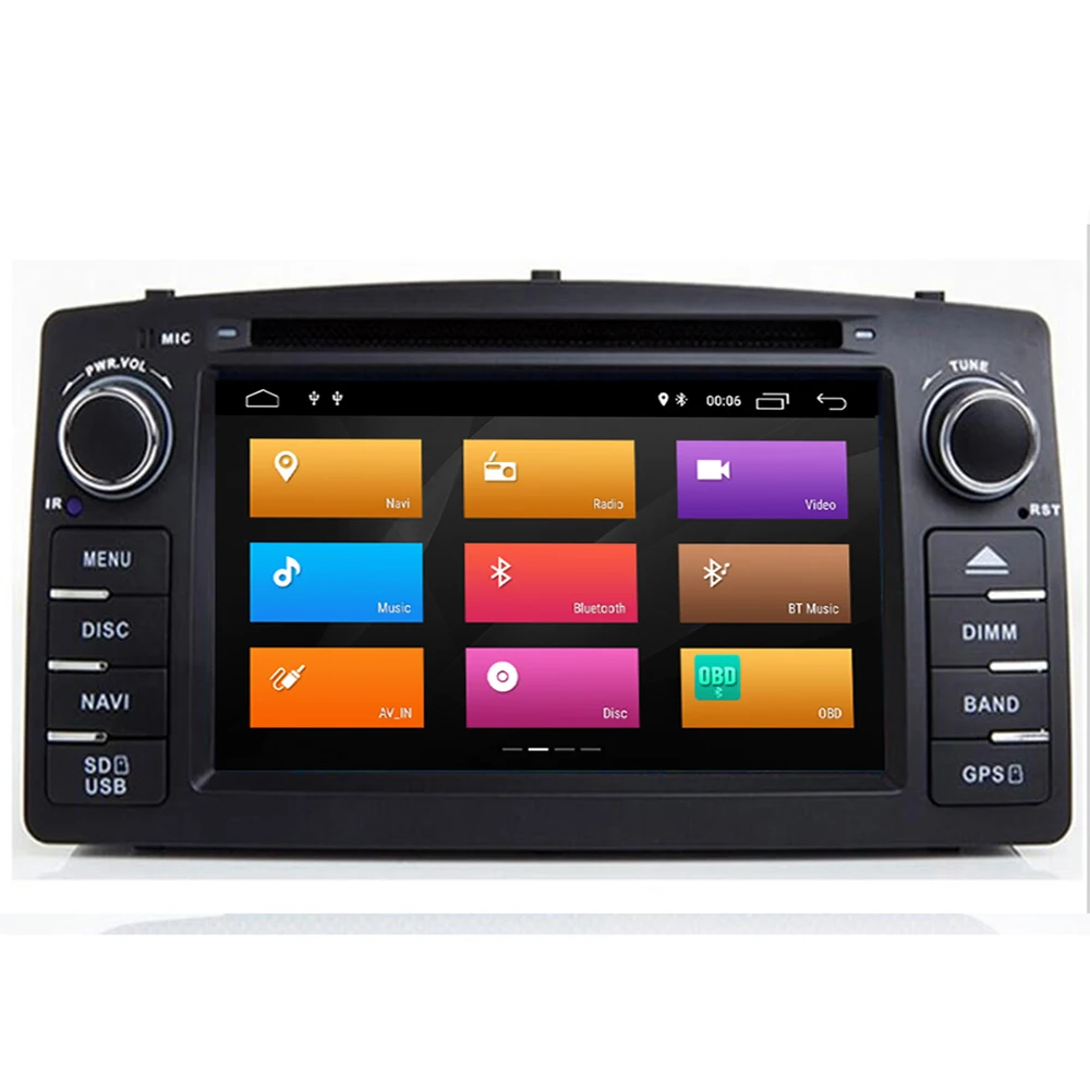 Best Android 9.0 4+64G 2 Din Car Radio Car DVD Player For Toyota Corolla E120 BYD F3 2000 2003 2005 2006 Multimedia GPS Navigation 4 Best Android 9.0 4+64G 2 Din Car Radio Car DVD Player For Toyota Corolla E120 BYD F3 2000 2003 2005 2006 Multimedia GPS Navigation 4