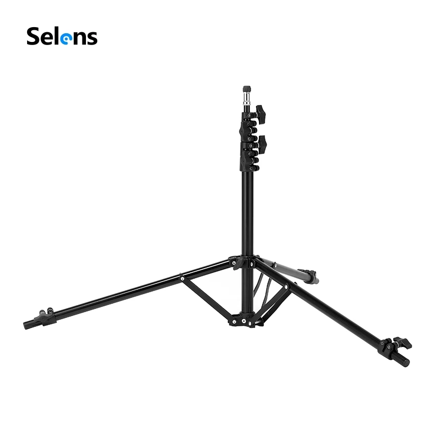 Tripé para Estúdio de Fotografia Softbox Vídeo Flash Refletor Iluminação Fundo Suporte Câmera Fotografia 220cm Luz Mod. 1466205 - Image 2