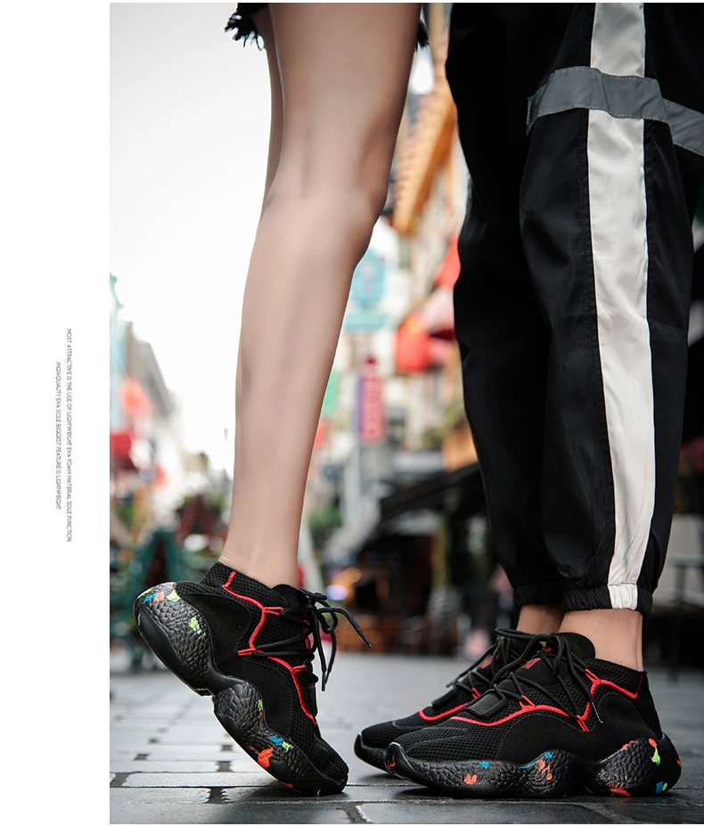 Couple Sneakers Shoes Mesh Breathable Chaussure Homme Casual Men Shoes Air Cushion Running Walking Women Shoes Drop shipping (9)