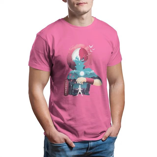 Todoroki Tees Emo Hombre Graphic Tees Kawaii Men S T Shirt T Shirts Aliexpress