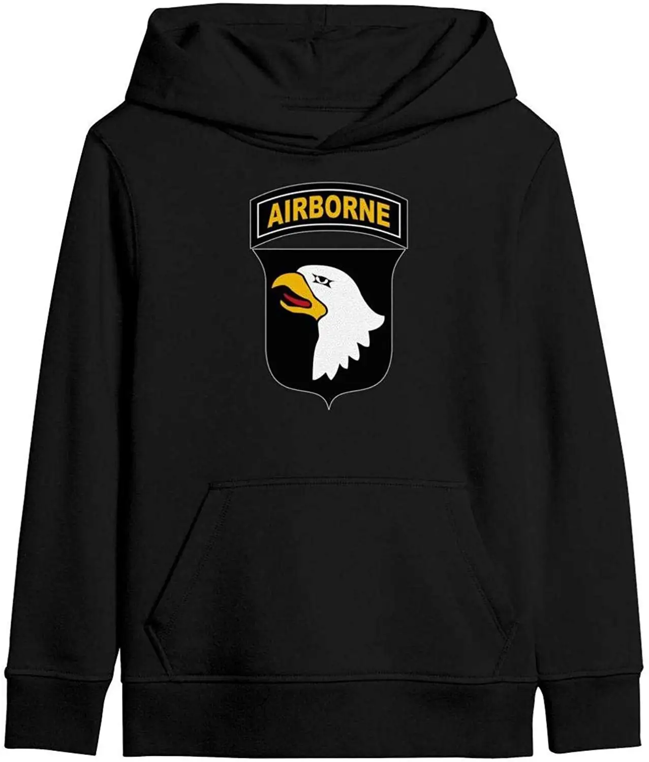 TSDFC Youth 101st-Airborne-Division-толстовка с капюшоном шерстяная теплая толстовка карманом |