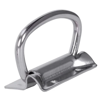 

Trunk Case Toolbox Blanket Box Lifting Chest Pull Handle 100×77mm Silver