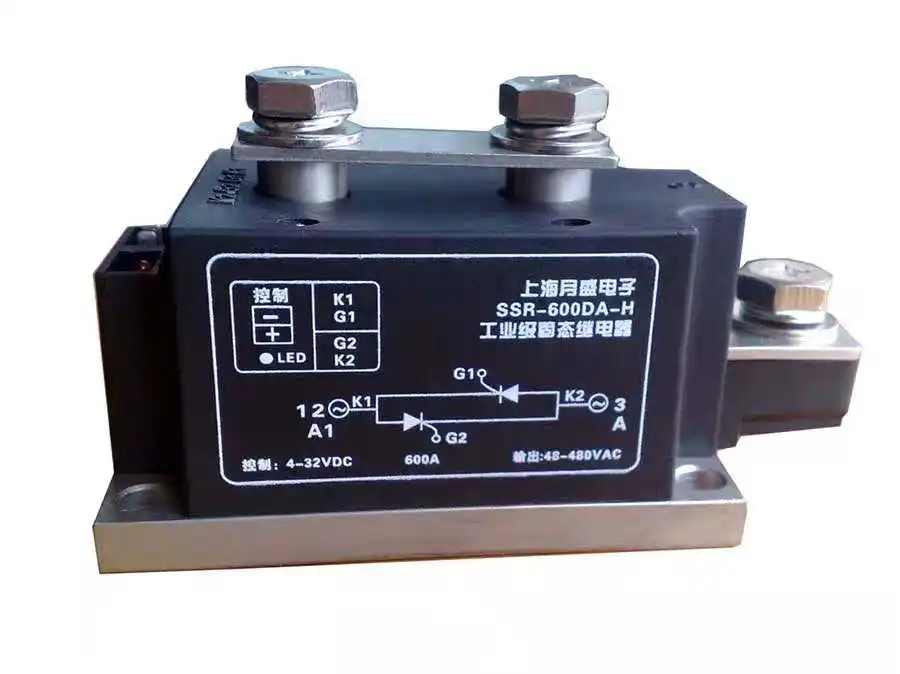 

Высокомощные твердотельные реле 600A более твердотельные реле SSR-600DA-H