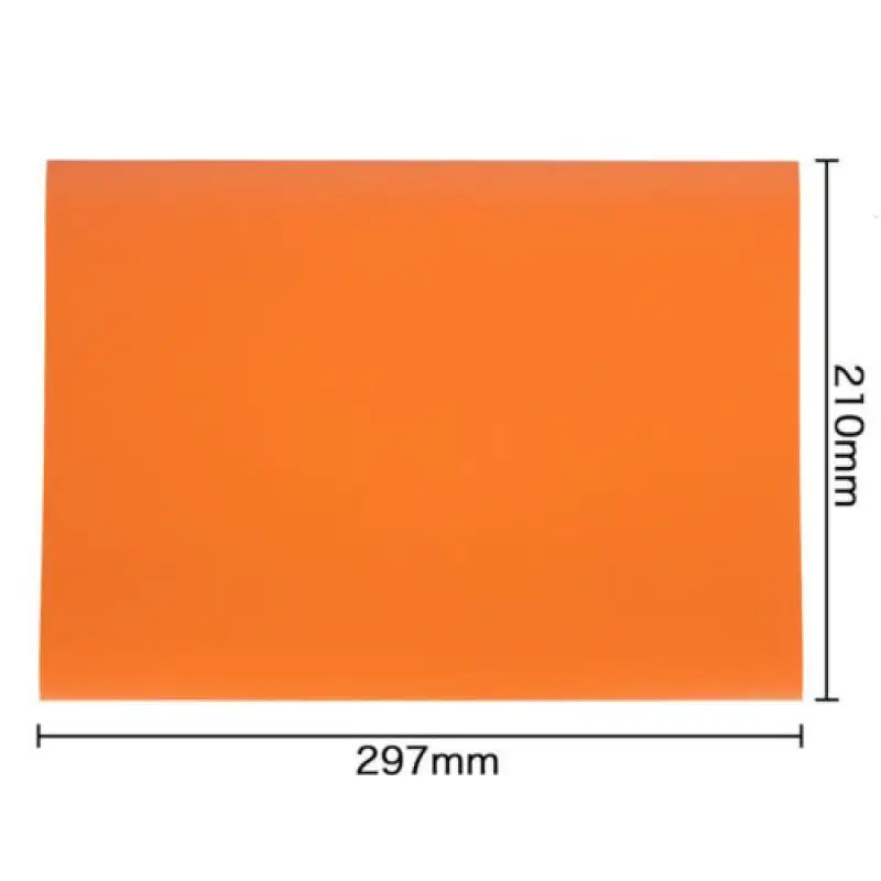 A4 Magnet Sheets Black Magnetic Mats for Refrigerator Photo and Picture Cutting Die Craft Magnets Magnetic on One Side 0.5mm