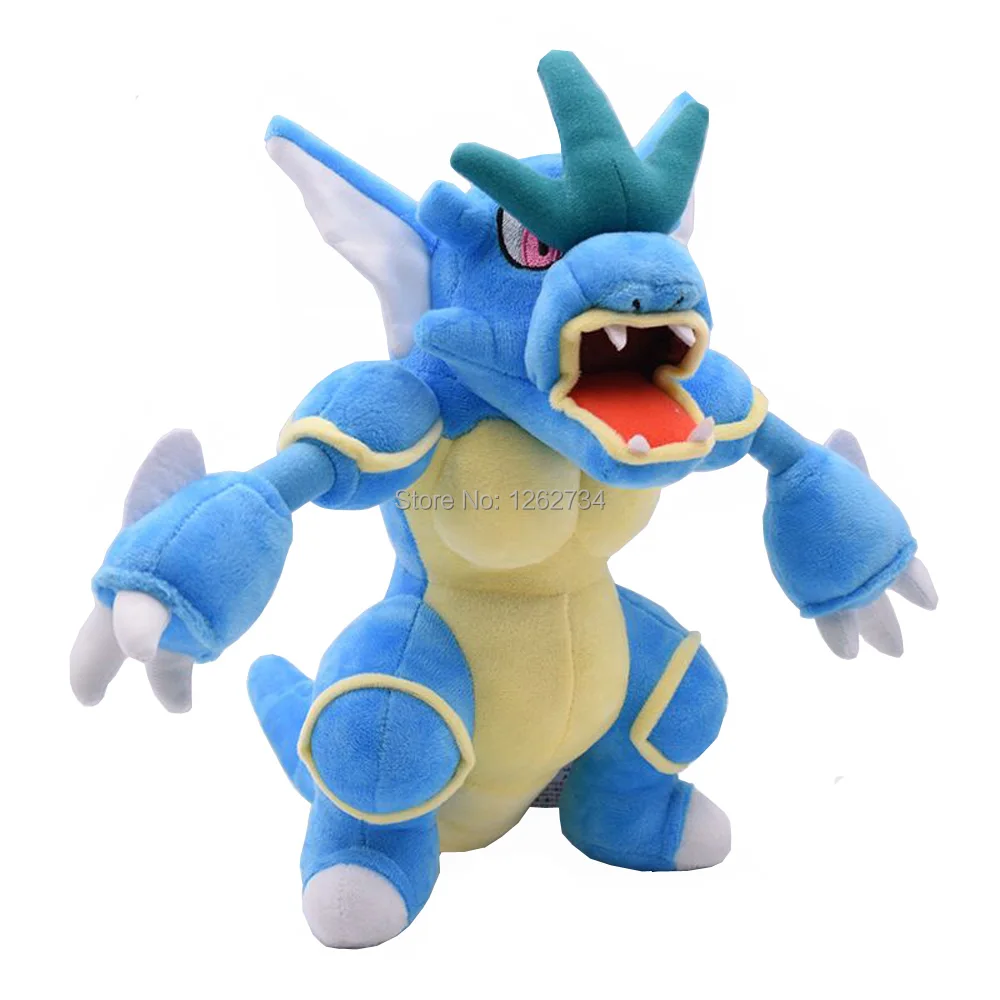 EMS 50/лот стоячие Gyarados синий 31 см плюшевая игрушка, фигурка куклы