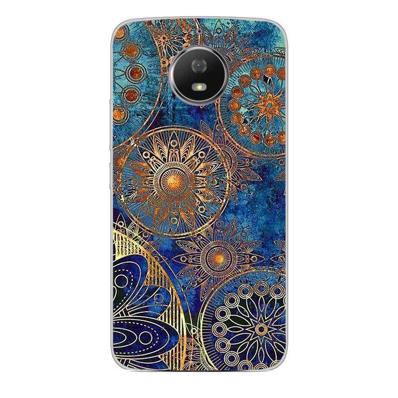 Ciciber цветочный чехол Мандала для Motorola Moto C Z2 Z3 ONE G4 G5 G5S G6 E4 E5 Play Plus Power X4 телефона