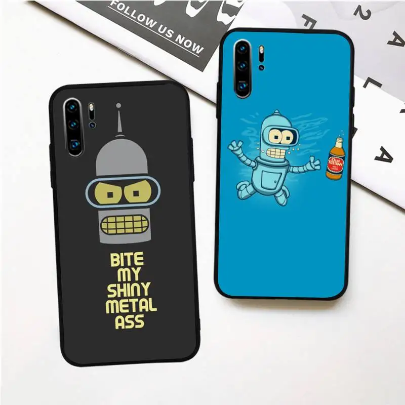 Futuramas Phone Case For Huawei P20 P30 P40 Pro Mate 10 20 30 Lite P Smart Y7 2019 Plus Nova 3I Cases Cover | Мобильные телефоны и