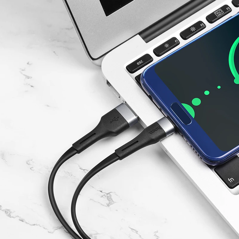 HOCO X34 usb type-C кабель для samsung S10 S9 S8 A50 Xiaomi Redmi Note 7 Быстрая зарядка USB-C зарядное устройство Шнур для мобильного телефона USB-C