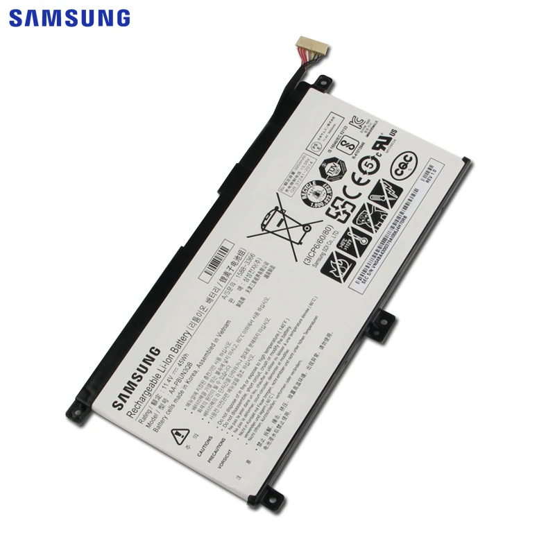 Оригинальная батарея samsung AA-PBUN3QB AA-PBUN3AB для samsung Тетрадь 7 NP530E5M NP740U5L NP800G5M 3950 мА/ч, аутентичная батарея