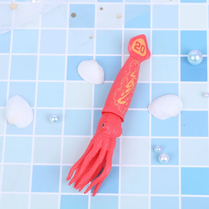 New Summer octopus Torpedo Rocket Throwing Toy Funny Swimming Pool Diving Game Toys for Children Dive Accessories Toy