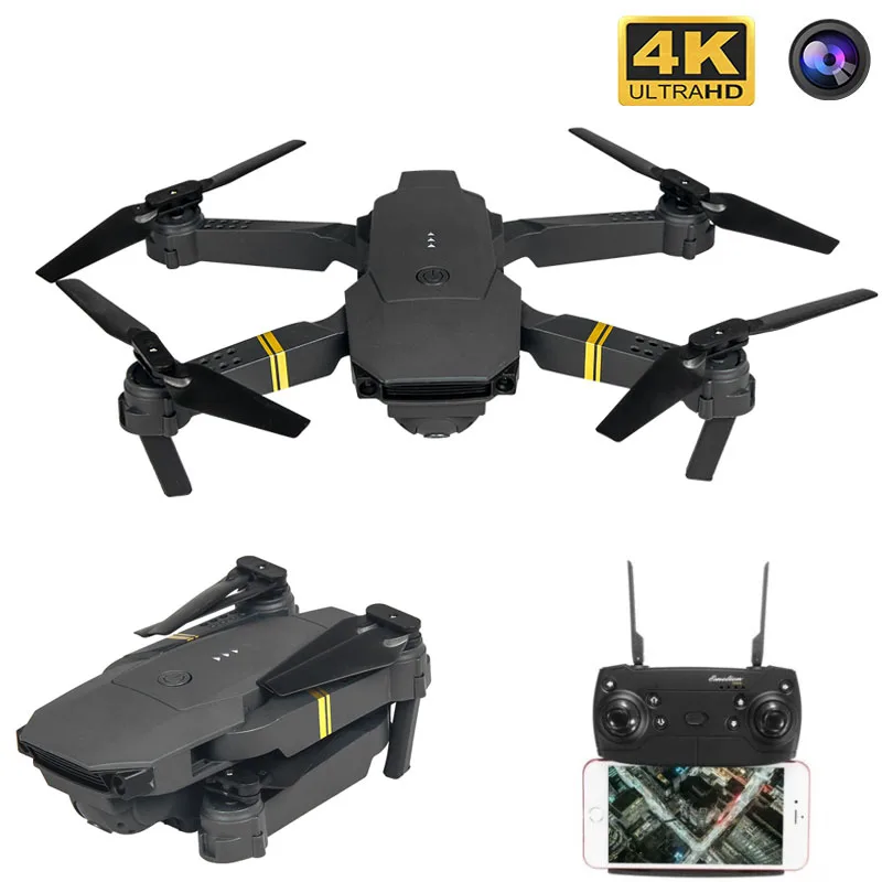 US $29.55 Drone E58 WIFI FPV With Wide Angle HD 4K1080P720P Camera Hight Hold Mode Foldable Arm RC Quadcopter Drone X Pro RTF Dron