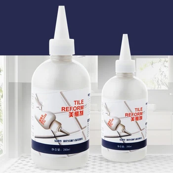 

Tile Repair Agent Wall Sealant Floor Waterproof Anti-Mildew Brick Tool 280ml for Home TN99