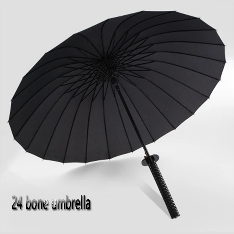 

Japanese Samurai Sword Long Handle Umbrella Sunscreen Waterproof Umbrella Semi-automatic Umbrella 8-24K Strong Windproof Umb