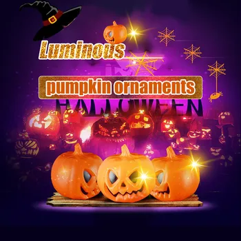 

Halloween Oversized Pumpkin Lamp Decorated With Voice-activated Pumpkin Lamp Halloween Funny 3d Printed Toys Educational Gifts