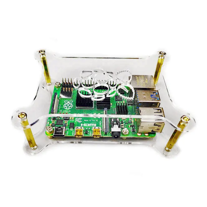 Raspberry Pi 4 Model B アクリルケースセット 71V5awzjDTL._AC_SY200_QL15_.jpg