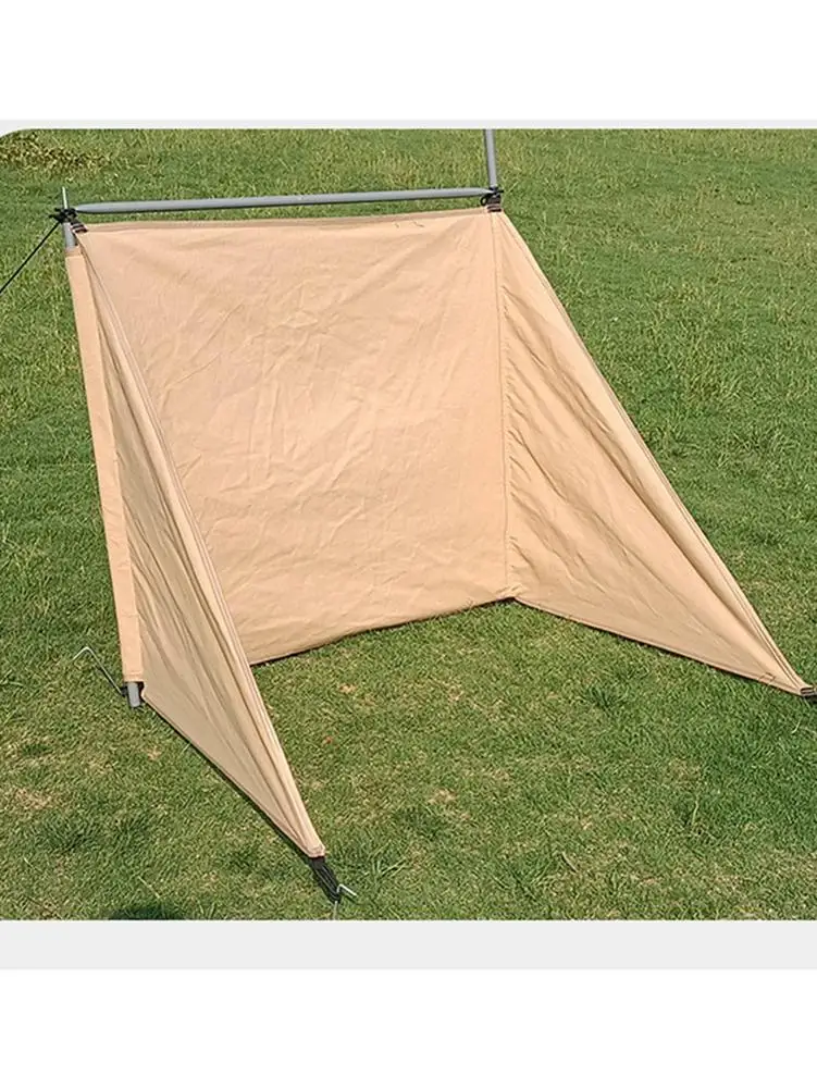 

Outdoor Campfire Windshield Canvas Windbreak Camping Windscreen Portable Beach Windshield Shelter Partition Wall Windproof Array