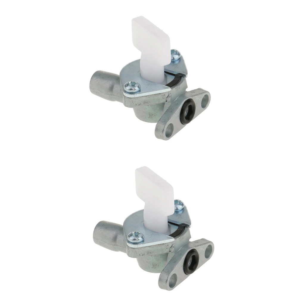 2 PIECES UNIVERSAL 49CC MINI POCKET BIKE ATV FUEL PETCOCK SWITCH SHUT OFF VALVE