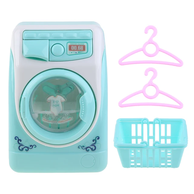 Mini Pretend Play Toy Simulation Washing Machine Toys Children Can Filling Water Kitchen Gift 1