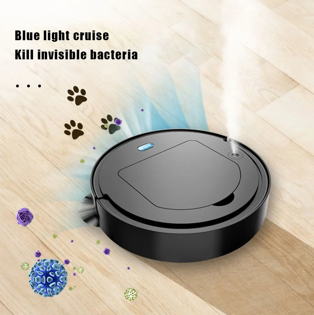 Description Picture 4 of itemMini Floor Cleaning Robot Intelligent Humidification Machine Household Vacuum Will Sell Small Home Appliances Gifts Useful Tools