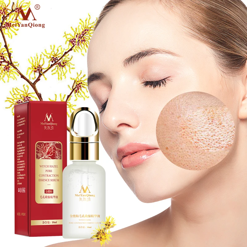 

MeiYanQiong Pore Shrinking Essence Effectively Deep Cleaning Pore Shrink Pores Face Serum Whitening Skin Replenishes Skin 10ml