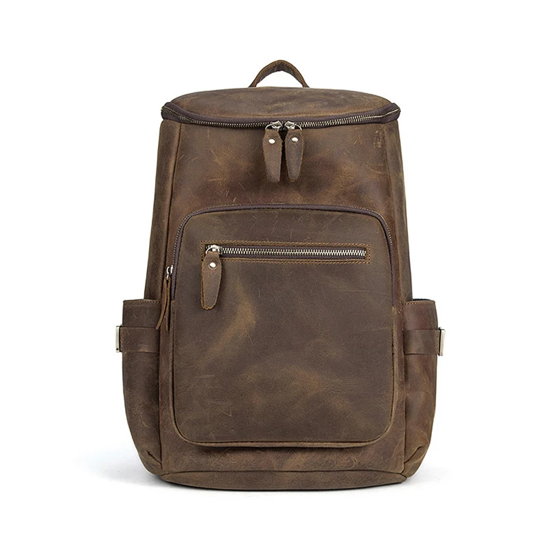 Maheu Vintage Mens Crazy Slang Lederen Rugzak Echte Koe Leather Reizen Bagpack Mannen Vrouwen Koeienhuid Dagrugzak Retro Stijlvolle Tas Maheu Vintage Mens Crazy Slang Lederen Rugzak Echte Koe Leather Reizen Bagpack Mannen Vrouwen Koeienhuid Dagrugzak Retro Stijlvolle Tas
