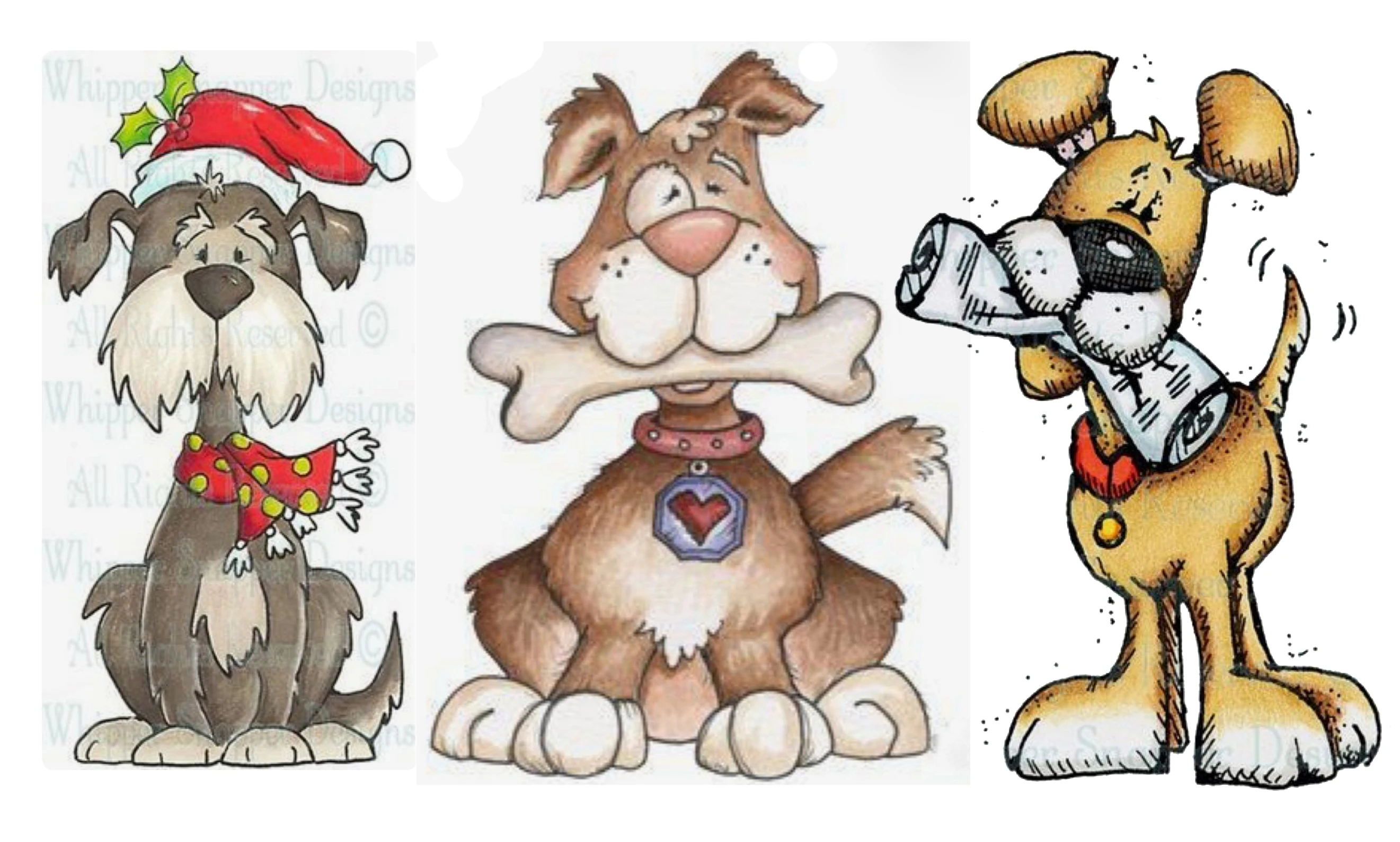 

Three dogs Stamp Scrapbooking New Alphabet Stamp Embossing Craft Silicone Transparent Stamps