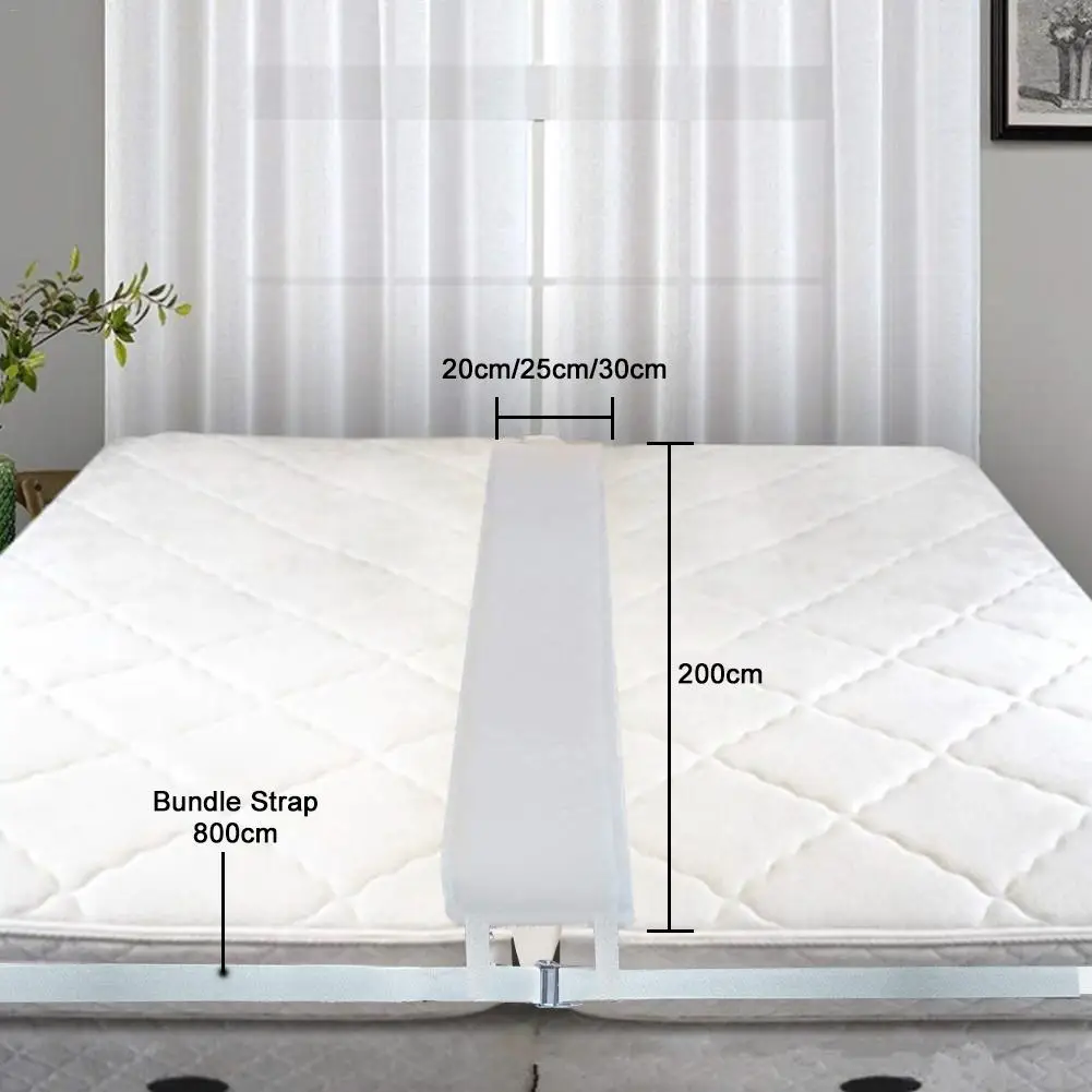  Bed Bridge Twin To King Converter Kit Mattress Extender Set To Fill In GapMemory Foam Filler Pad An