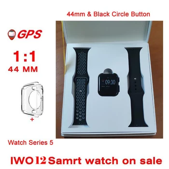 

Smart whatch IWO 12 13 IWO12 Bluetooth 44MM 40MM Smart Watch 1:1 Heart Rate Blood Pressure Camera Music GPS IW012 IWO 11