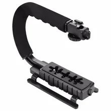 Шарнирный стабилизатор для камеры стабилизатор мобильного телефона для DSLR Nikon Canon sony камера портативный SLR и свет