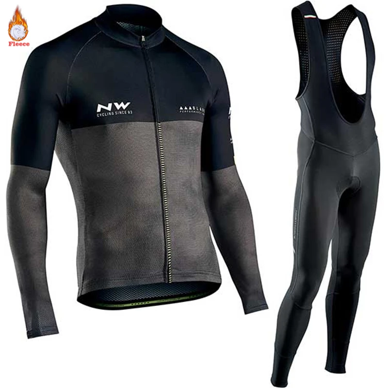 Northwave Conjuntos Ciclismo Pro Team NW Ropa Ciclismo Hombre комплект для велоспорта MTB Зимняя флисовая одежда для велоспорта комбинезон комплект - Цвет: 6