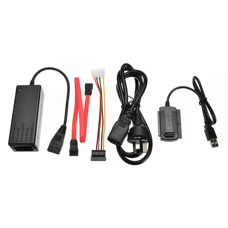 1SET USB To SATA/IDE Converting Cables External Adapter Transfer Cable Converter Kit For 2.5/ 3.5inch Laptop Desktop Accessories
