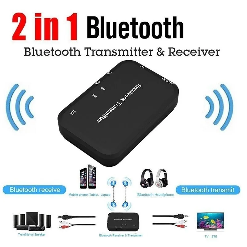 Высокое качество 2 в 1 Bluetooth передатчик и приемник для Android IOS Phone system PAD