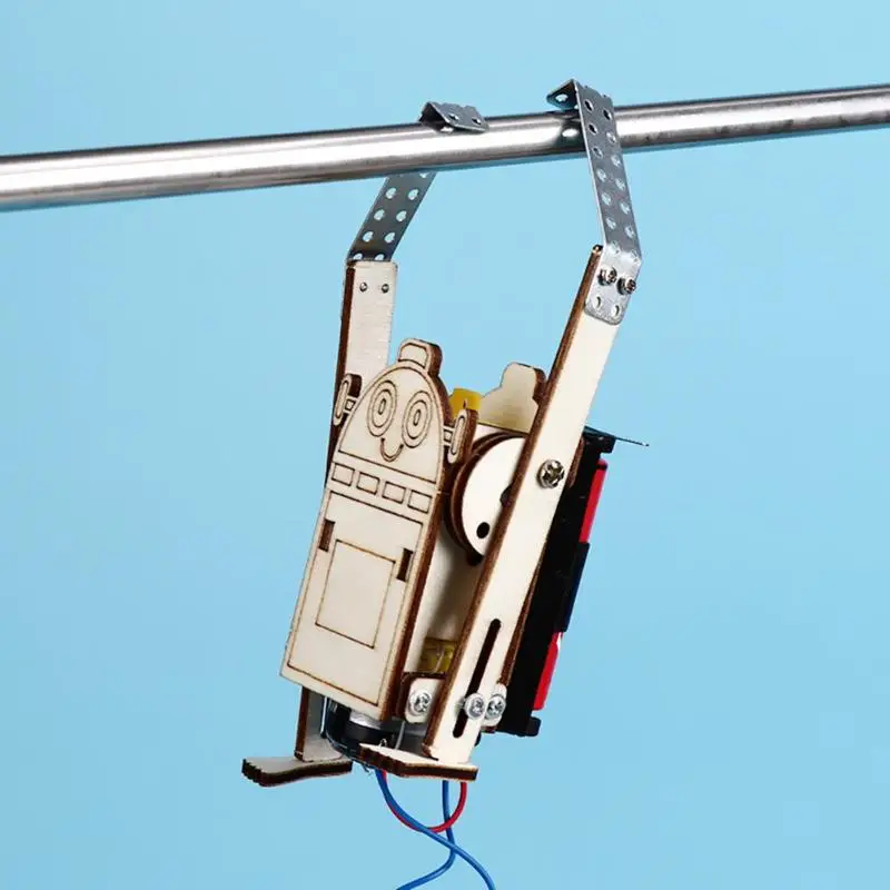

Children Educational Model Building Kits Robot Rope Climbing Model Experiments Kit Kids DIY Science Discovery Toys Dropshipping