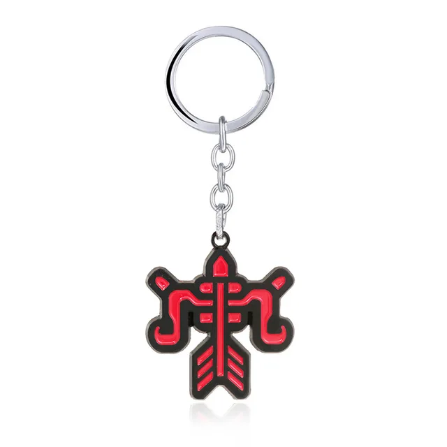 Game monster Hunter world MHW big sword bow too knife key chain pendant pendant necklace 1