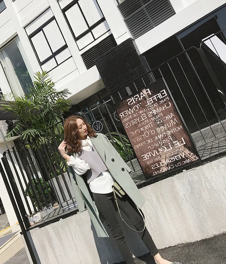 Off Season Autumn And Winter Woolen Coat Women's Padded Mid-length Korean-style Short Cocoon Woolen Jacket