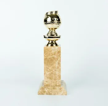 

Golden Globe Awards, new golden global awards trophy, Zinc Alloy Golden Globe Trophy, Hollywood Golden Global Award