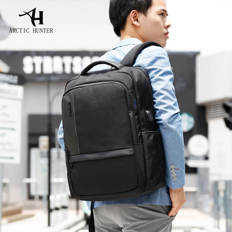 ARCTIC HUNTER casual men 's shoulder bag nylon waterproof college students bag computer bag backpack school bags double eleven