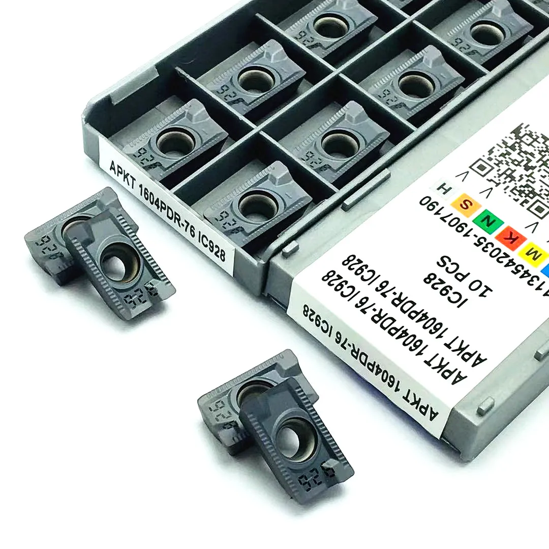 APKT1604 PDER 76 IC928 карбидная вставка токарный инструмент станок с ЧПУ APMT 1604 |