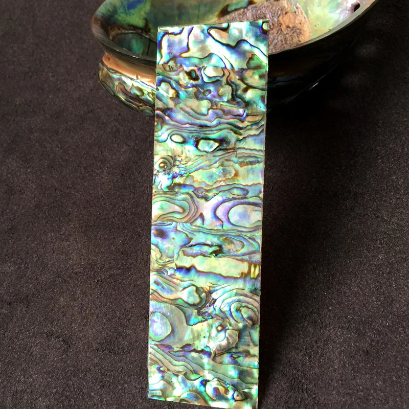 14cm/4cm Thickness1mm New Zealand Abalone Shell Sheet Musical Instrument Accessories Home Crafts Decoration Materials natural shell ornaments