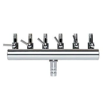 

Air Flow Distributor Stainless Steel Connector Oxygen Tee Shunt Outlet Splitter Control Fish Tank Manifold Universal Lever Pump