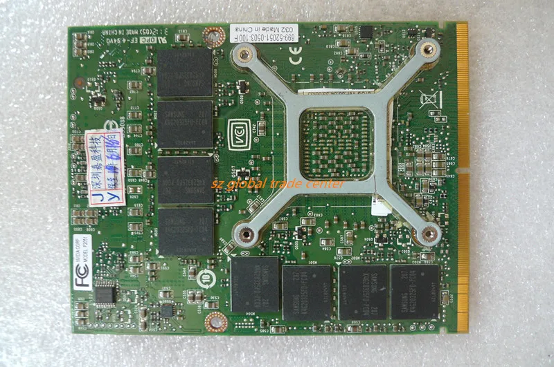  Quadro K5000M K5000 GDDR5 4GB Vedio Graphics Card N14E-Q5-A2 With X-Bracket For Dell Precision M660