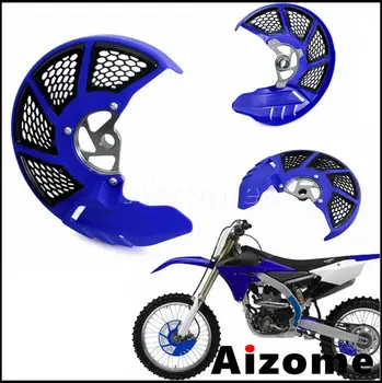 

Motorcycle Front Brake Disc Guard Dual Sport Rotor Cover Motorbike Enduro X-Brake Disc Protector For Yamaha YZ250 450FX F 14-17