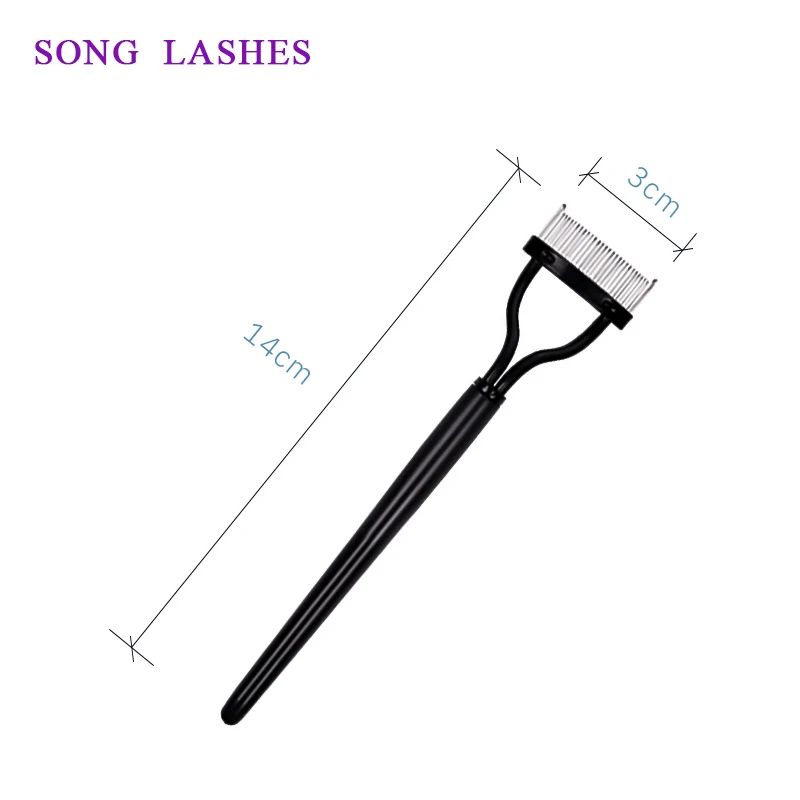 SONG LASHES, разделитель ресниц для макияжа, складная металлическая щетка для ресниц, расческа, тушь для ресниц, локон, косметический инструмент для макияжа