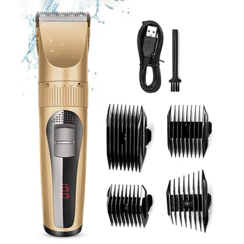 

Barber Hair clipper professional trimmer for men Digital beard trimmer Ceramic Blade Haircut hair machine tondeuse cheveux