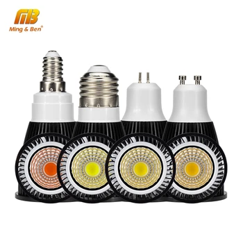 買取 フルスペクトル Led スポットライト電球 5 ワット 7 ワット 9 ワット 12 ワットフィトランプ E27 E14 MR16 GU10 成長電球水耕栽培用の野菜播種