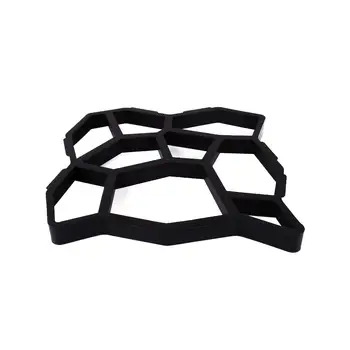 

50*50 Black Driveway Paving Mold Concrete Mold Sturdy Durable Pavement Stone Cement Mold DIY Stepping